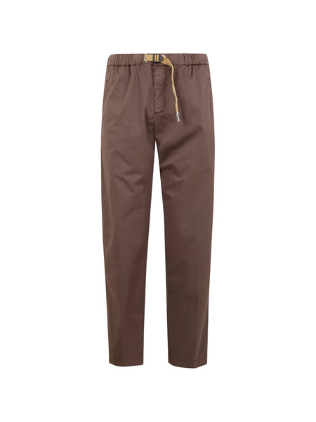  White Sand Pocket Drawstring Trousers - Brown 