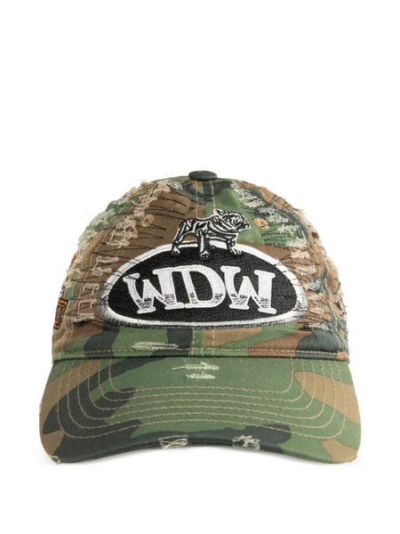  Who Decides War Camouflage Baseball Cap - Green 