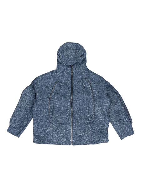  Who Decides War Clandestine Hooded Jacket - Blue 