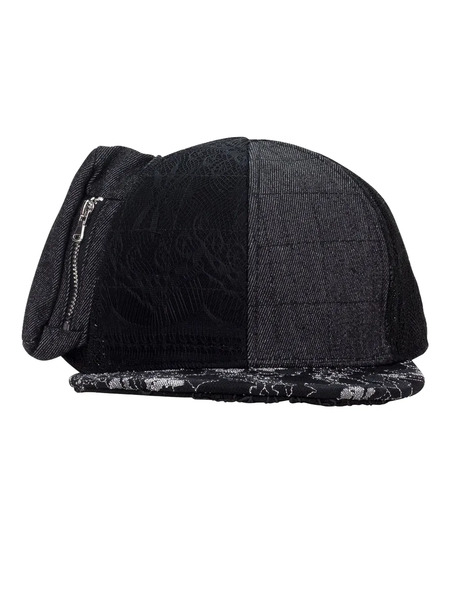  Who Decides War Distressed Baseball Cap - Black 