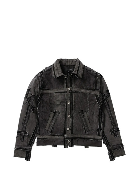  Who Decides War Long-sleeves Jacket - Grey 