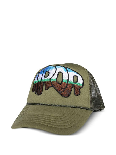  Who Decides War Mrdr Trucker Cap - Green 