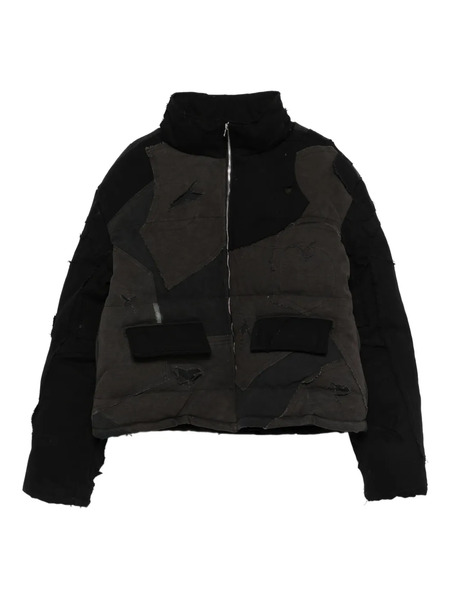  Who Decides War Patchwork Pocket Jacket - Black 