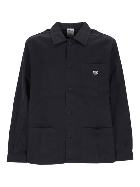  Wild Donkey Classic Americana Button Three-pocket Jacket - Blue 