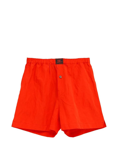  Willy Chavarria Elasticated Waistband Logo-patch Boxers - Red 