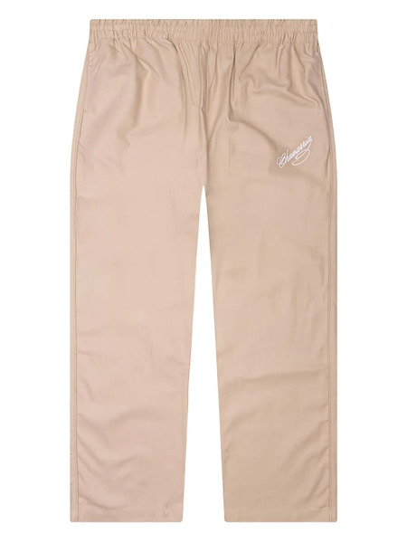  Willy Chavarria Embroidered Elasticated Trousers - Neutrals 