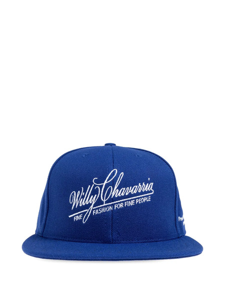  Willy Chavarria Logo-detailing Cap - Blue 