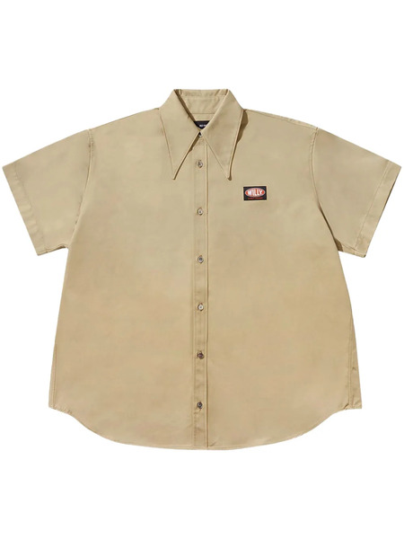  Willy Chavarria Pachuco Work Shirt - Neutrals 