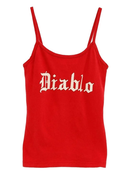  Willy Chavarria Printed Top - Red 