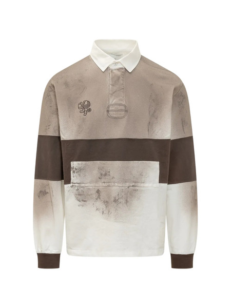  Woc Striped Polo Shirt - Neutrals 