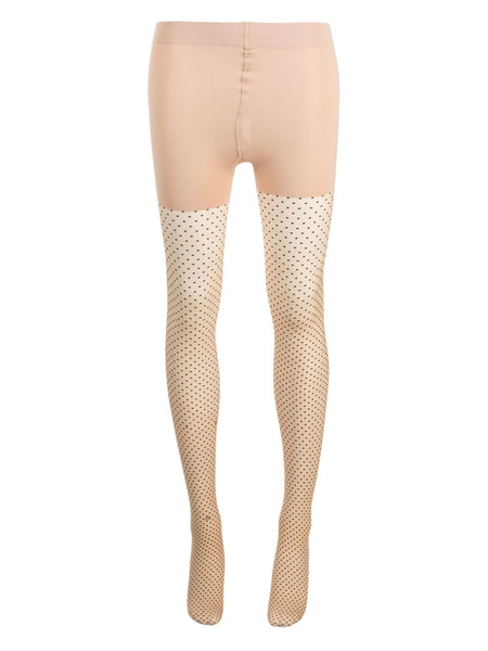  Wolford Control Dots Tights - Neutrals 