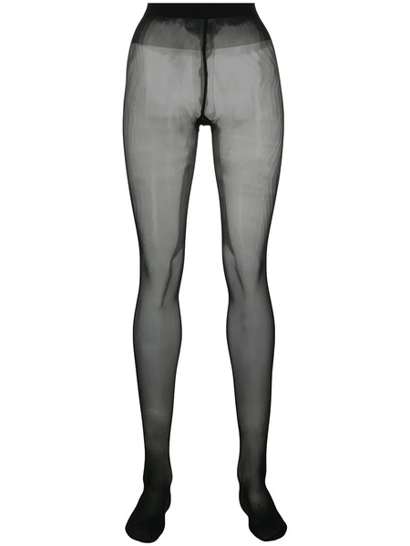  Wolford Individual 10 Complete Support Tights - Black 