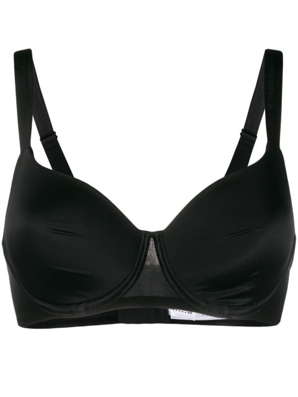  Wolford Sheer Touch Underwired Bra - Black 