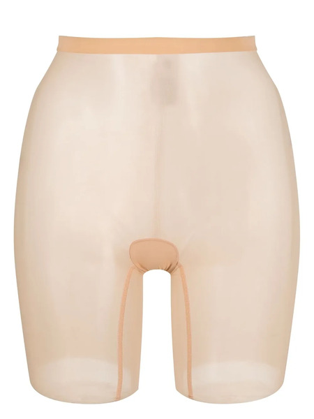  Wolford Tulle-mesh Sheer Shorts - Neutrals 