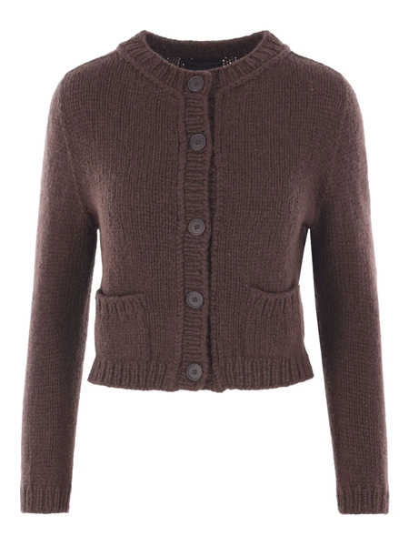  Wommelsdorff Berlin Patch-pocket Button Cardigan - Brown 