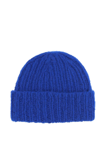  Wommelsdorff Berlin Ribbed-knit Beanie Hat - Blue 