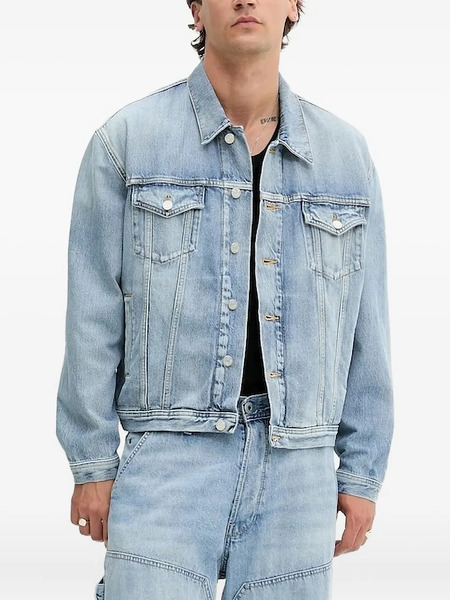  Won Hundred Button-up Denim Jacket - Blue 