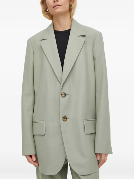  Won Hundred Buttoned Pocket Blazer - Green 