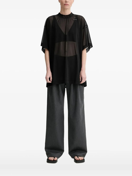  Won Hundred High-neck Top - Black 