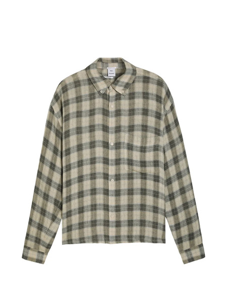  Won Hundred Maza Checked Shirt - Neutrals 