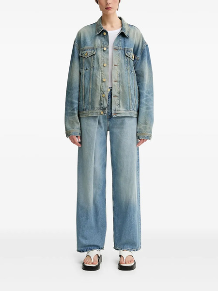  Won Hundred Pleated Jeans - Blue 