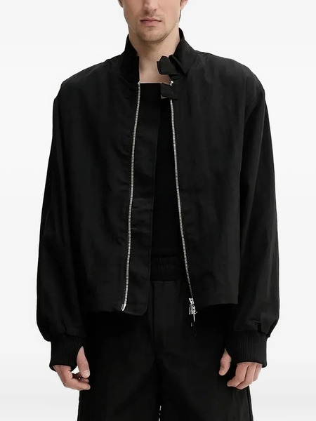  Won Hundred Zip-fastening Bomber Jacket - Black 