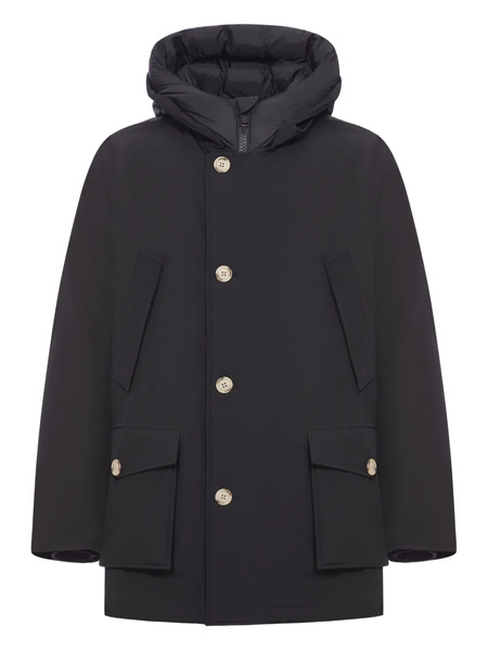  Woolrich Arctic Flap-pocket Coat - Black 