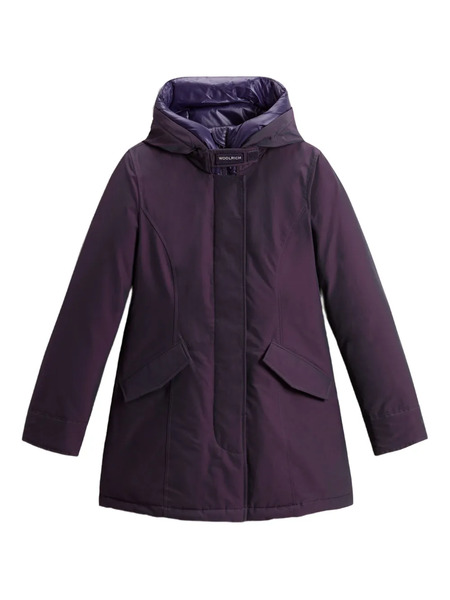  Woolrich Arctic Parka Coat - Purple 