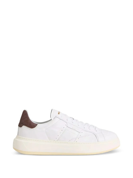  Woolrich Arrow Leather Sneakers - White 