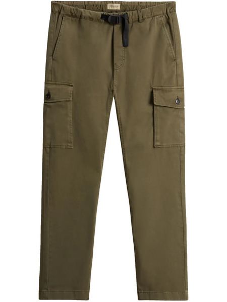  Woolrich Belted Cargo Trousers - Green 