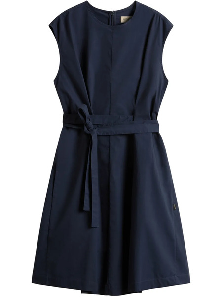  Woolrich Belted Mini Dress - Blue 
