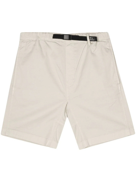  Woolrich Belted Straight Leg Shorts - Neutrals 