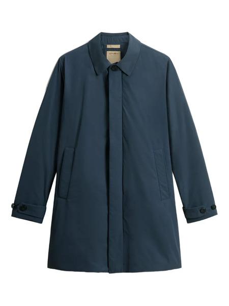  Woolrich Button-fastening Peached Coat - Blue 