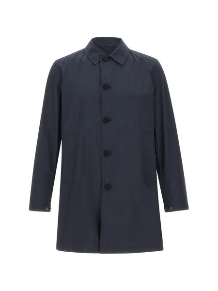  Woolrich Button Front Coat - Blue 