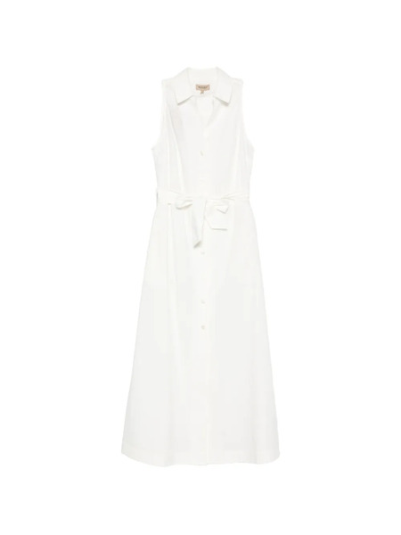  Woolrich Buttoned Midi Dress - Neutrals 