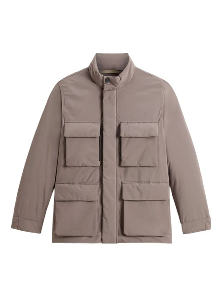  Woolrich Cargo-pocket Padded Jacket - Brown 