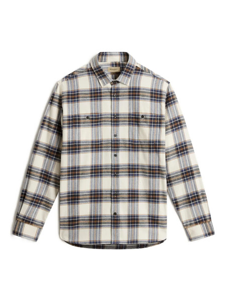  Woolrich Check-pattern Flannel Shirt - Neutrals 