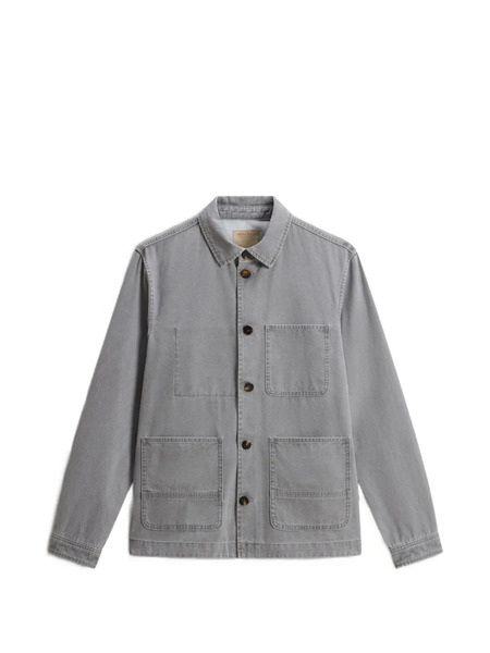  Woolrich Chore Shirt Jacket - Grey 