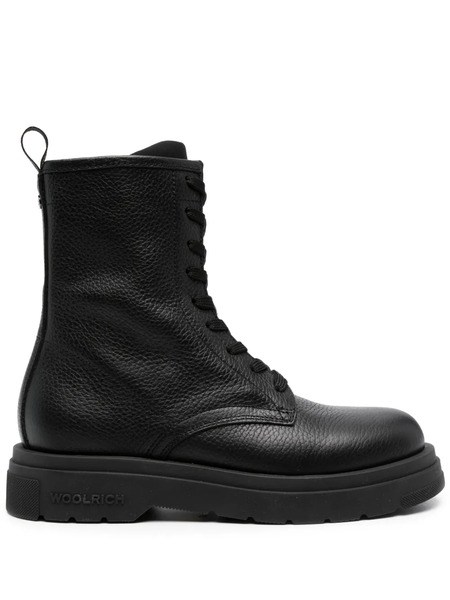  Woolrich City Round-toe Boots - Black 