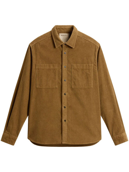  Woolrich Corduroy Buttoned Shirt - Brown 