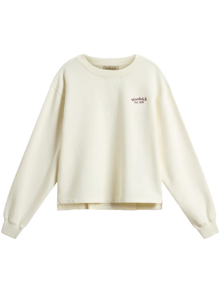  Woolrich Cotton Sweatshirt - Neutrals 