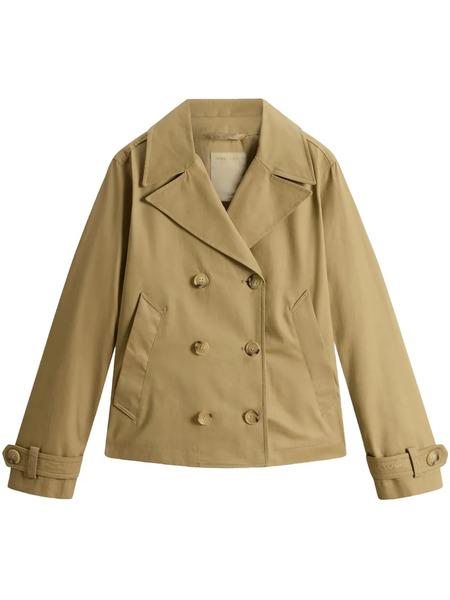  Woolrich Cotton Utility Peacoat - Neutrals 