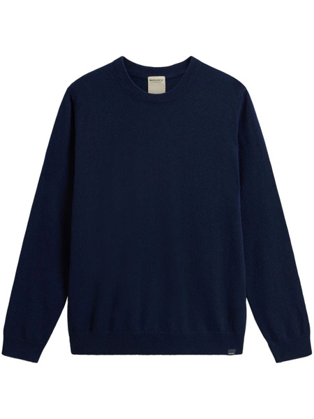  Woolrich Crew Neck Cashmere Jumper - Blue 