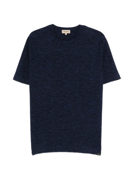  Woolrich Crew-neck Knitted T-shirt - Blue 