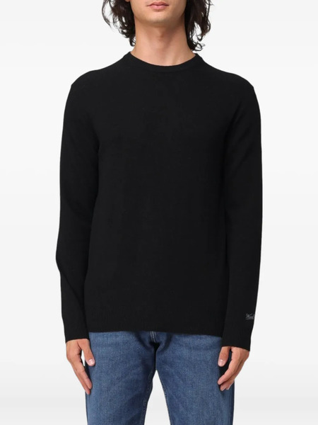 Woolrich Crew-neck Lambswool Sweater - Black 