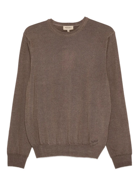  Woolrich Crew-neck Long-sleeve Sweater - Brown 