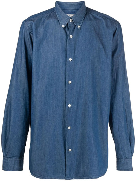  Woolrich Denim Button-down Shirt - Blue 