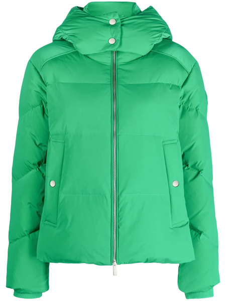  Woolrich Detachable-hood Padded Jacket - Green 