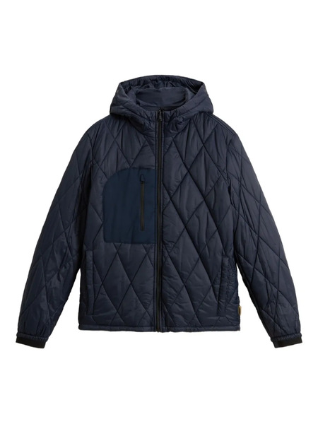  Woolrich Diamond-pattern Jacket - Blue 