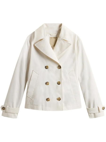  Woolrich Double-breasted Jacket - White 